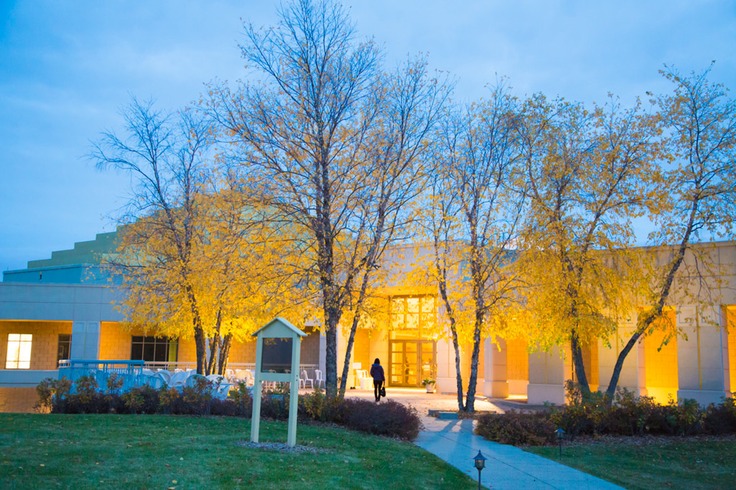 Walking intothe golden light at the temple